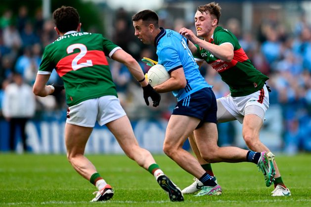 Cormac Costello’s late point foils Mayo to secure Dublin’s All-Ireland quarter-final berth