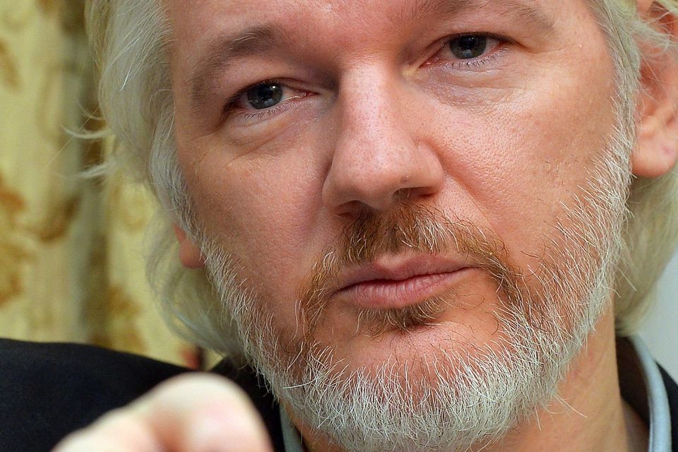 Julian Assange says the hacked documents belong in the public domain