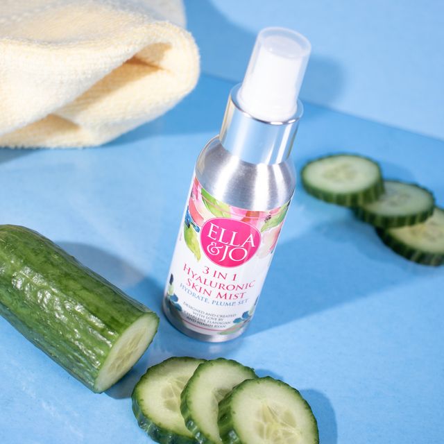 Ella & Jo 3in1 ‘Orange Blossom’ Hyaluronic Skin Mist, €28, ellaandjo.com