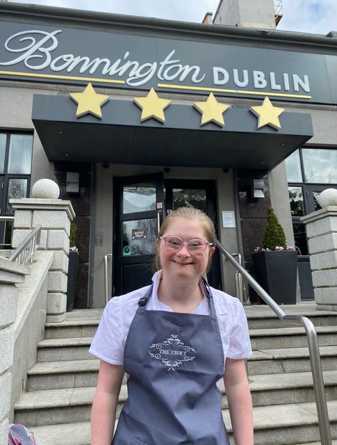 Orla Fallon undertook the Leaving Cert Applied course and attended work experience in the nearby Bonnington Hotel as part of the programme