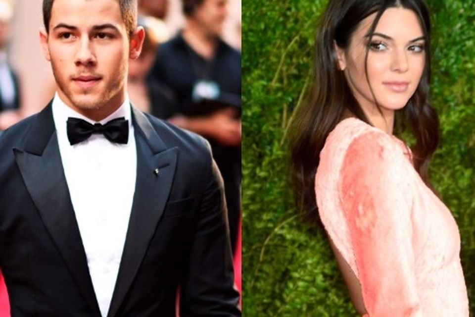 Nick Jonas (left) and Kendall Jenner (right)