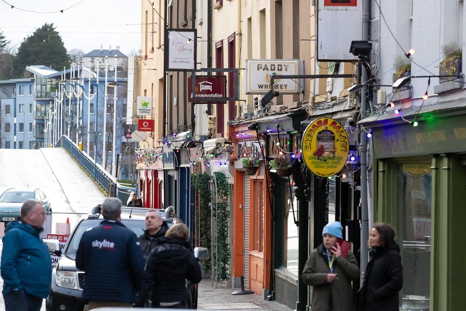 Filming of 'Small Things Like These' on Quay street. Photo; Mary Browne