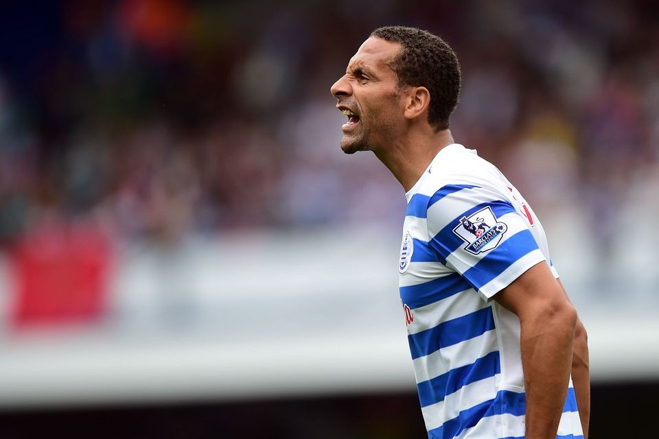 Rio Ferdinand joined QPR in the summer after 12 years at Manchester United