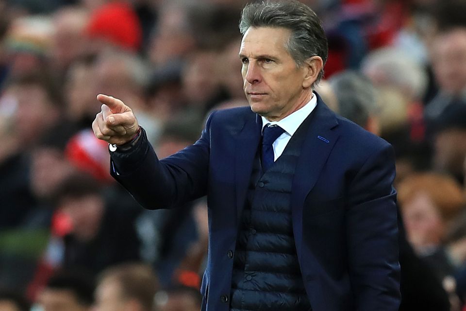 Claude Puel's Leicester have taken one point from their last four matches