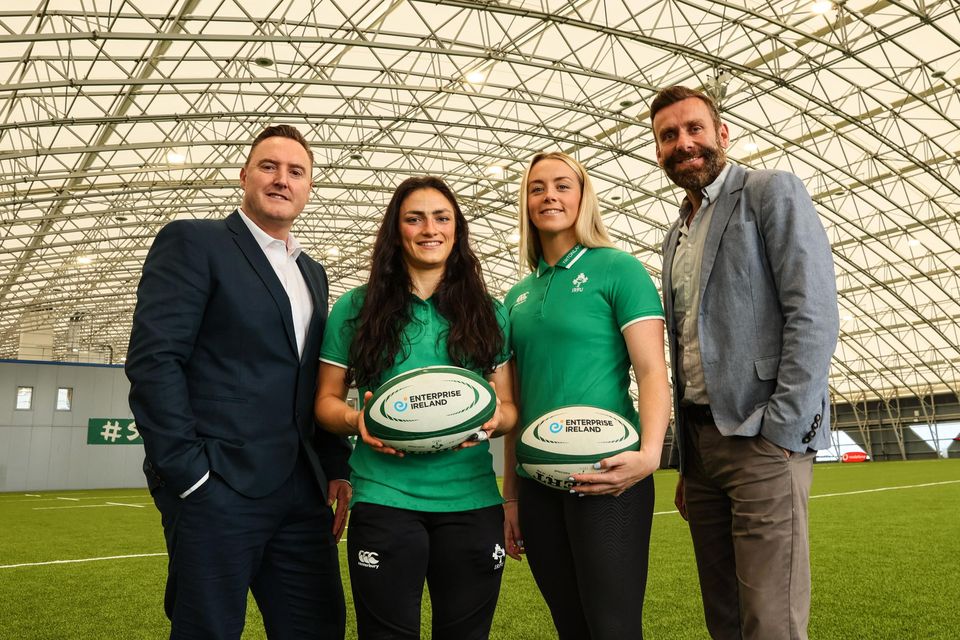 Lucy Mulhall and Stacey Flood, Ireland Women’s Sevens players