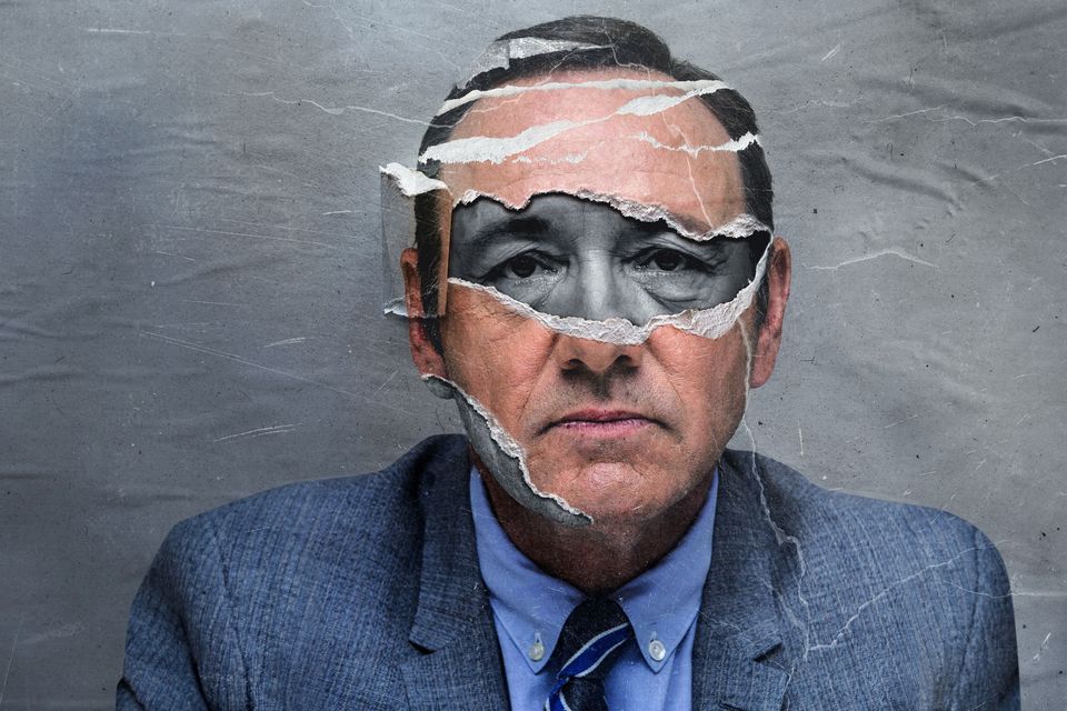 At the very top of the first episode, the makers of Spacey Unmasked made a point of reminding us that the 64-year-old actor is, in the eyes of the law on both sides of the Atlantic, an innocent man. Photo: Channel 4