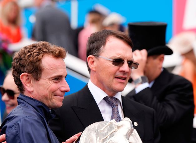 Aidan O’Brien’s City Of Troy wins the 2024 Epsom Derby