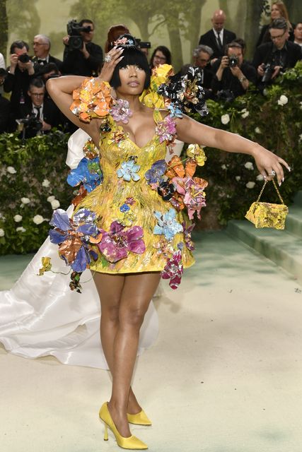 Nicki Minaj attends The Metropolitan Museum of Art’s Costume Institute benefit gala (Evan Agostini/Invision/AP)