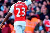 thumbnail: Arsenal striker Danny Welbeck celebrates scoring the winning goal. Photo: Getty