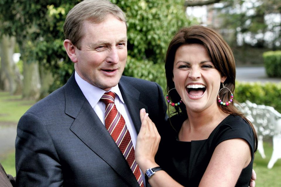 Former Fine Gael leader Enda Kenny with Councillor Sinéad Sheppard, who is being hotly tipped to run in Cork East. Photo: Martin Nolan