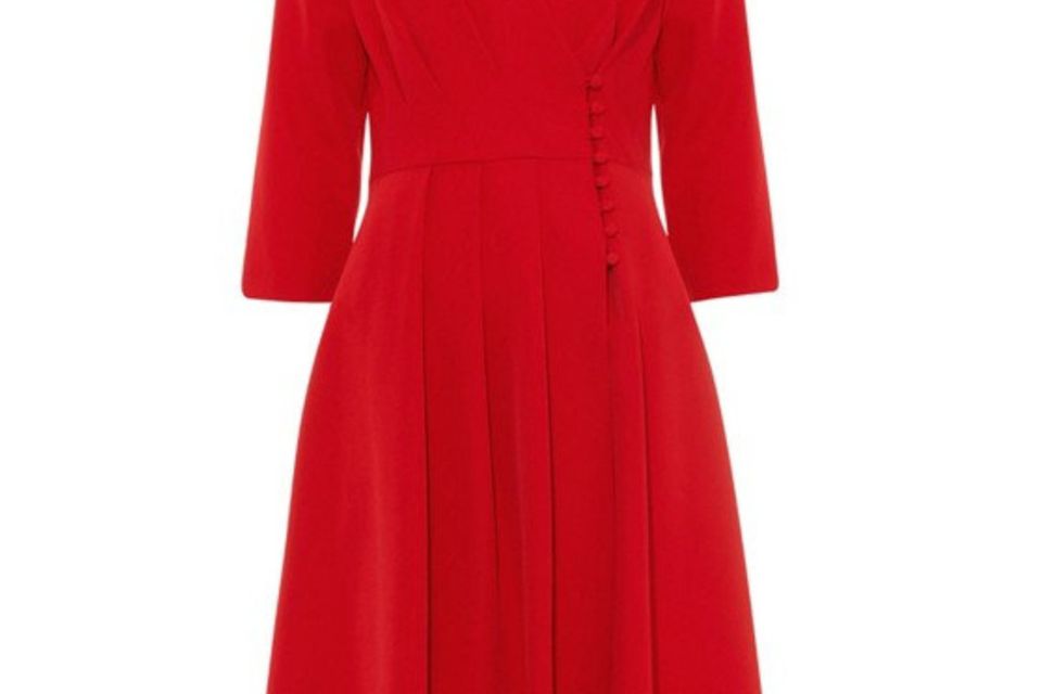 Phase eight store red dress debenhams