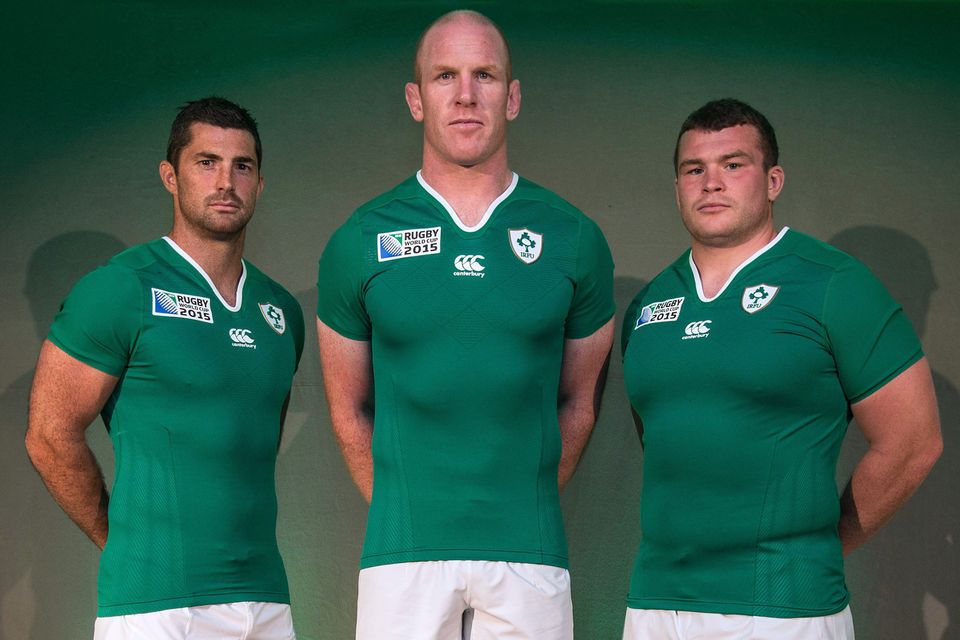 Rob Kearney, Paul O'Connell and Jack McGrath