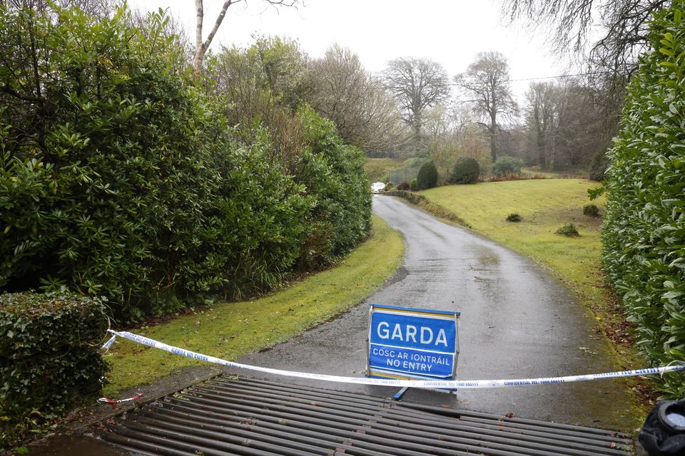 Garda&iacute; are investigating after a fire broke out at the Ross Lake House hotel in Co Galway. Photo: Arthur Carron