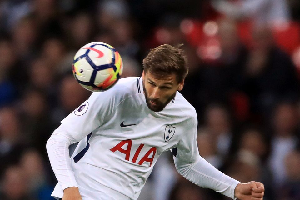 Fernando Llorente came on as a substitute against Swansea on Saturday