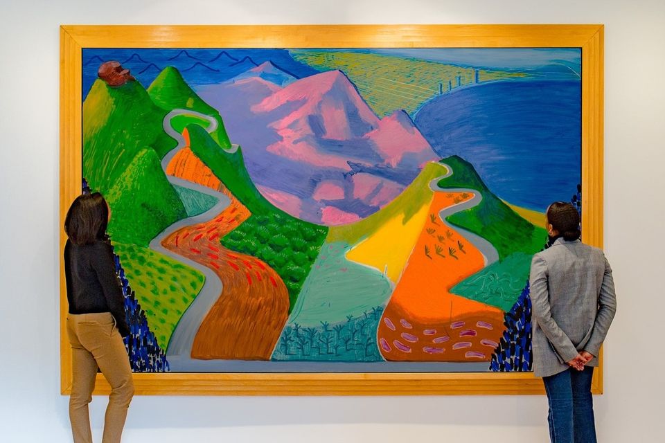David Hockney painting 'California' expected to fetch up to $20