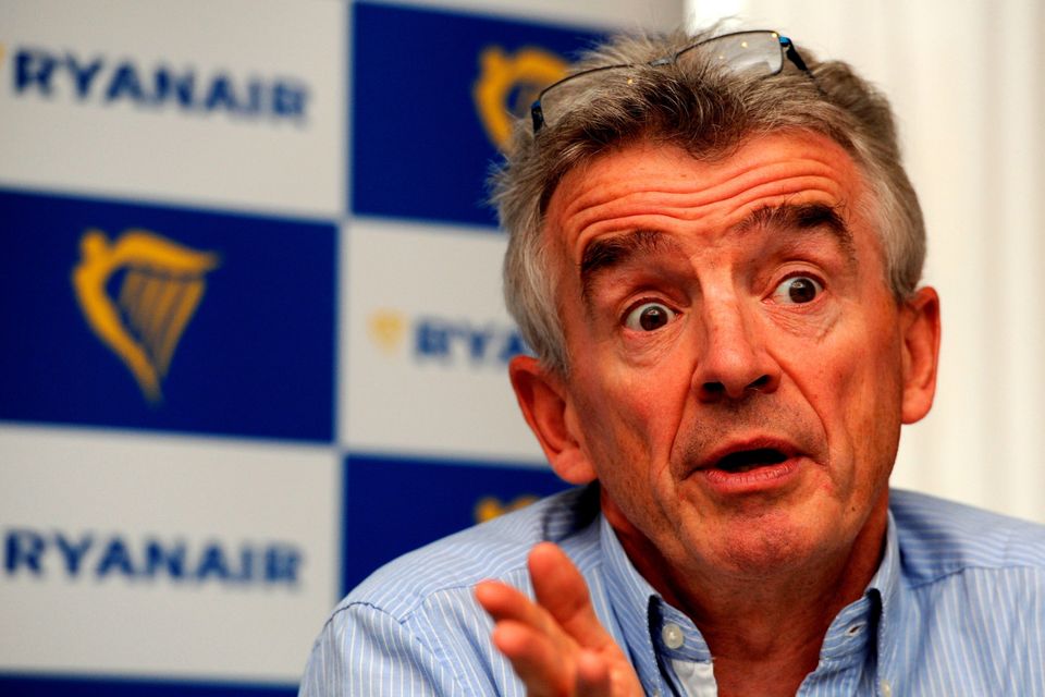 Ryanair boss Michael O'Leary. Photo: PA