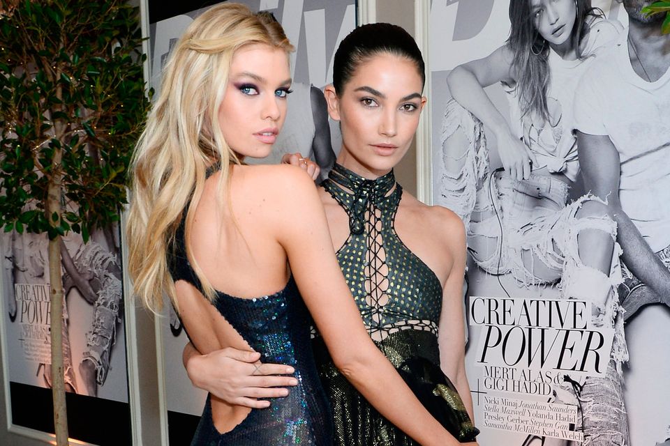 Stella Maxwell hits the red carpet with Lily Aldridge fresh from New  Orleans holiday with girlfriend Kristen Stewart