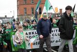 thumbnail: Taking part in the Arklow parade.