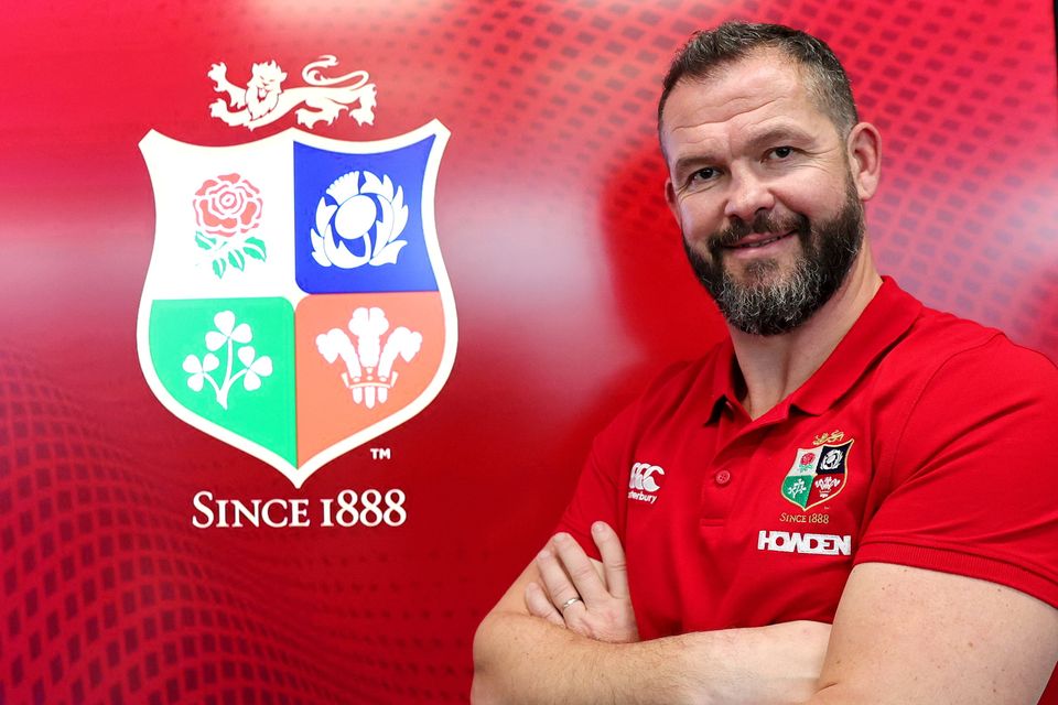 Andy Farrell, head Coach of the British & Irish Lions. Photo: David Rogers/Getty