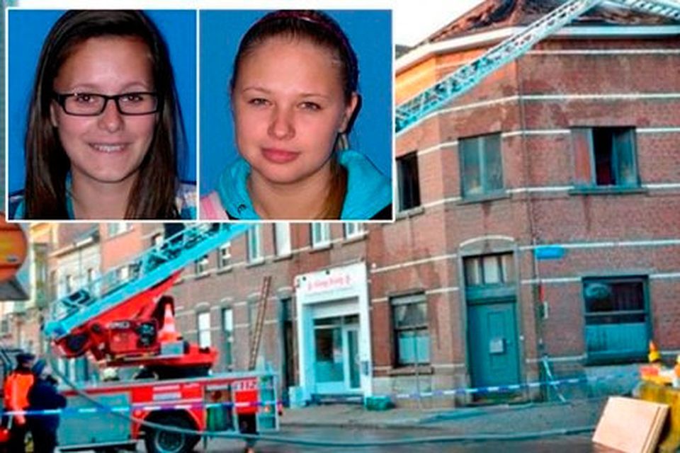 Dace Zarina and Sara Gibadlo died in a fire in their accommodation in Leuven