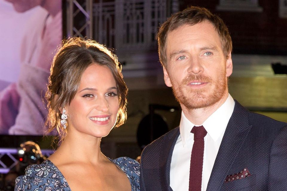 Michael Fassbender and Alicia Vikander confirm they have welcomed