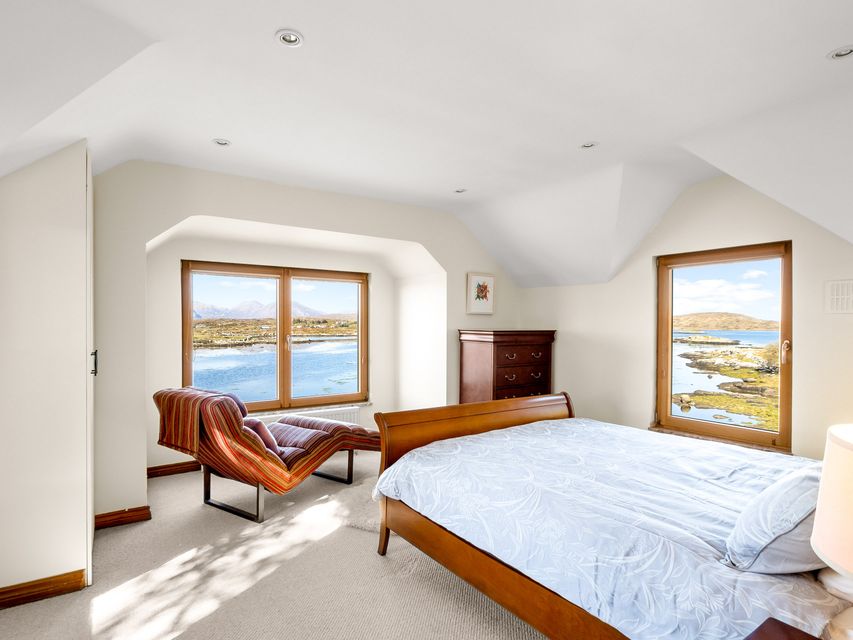 One of the bedrooms