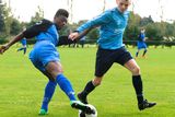 thumbnail: Thierry Baba for Connaught and Gavin Howard for Leinster during the Under 18 Interprovincial tournament final at the AUL Complex Clonshaugh