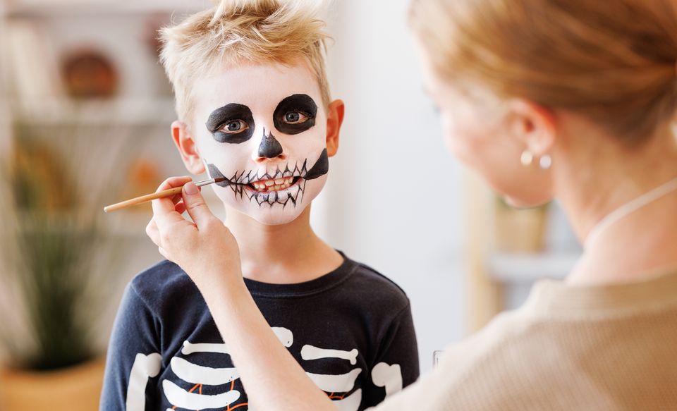 Face-painting will be available to perfect your spooky look