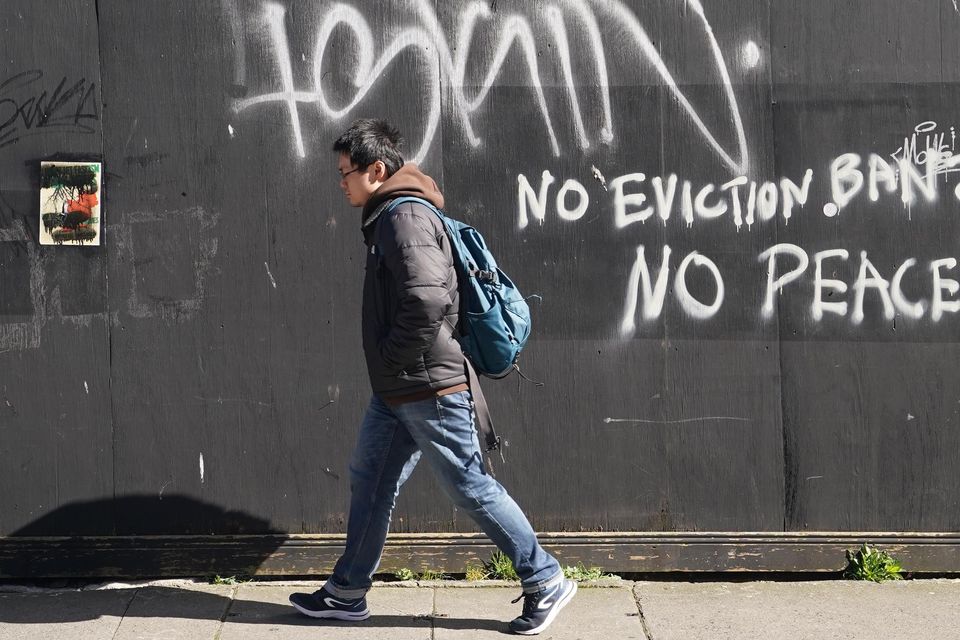 Backbenchers have been urged to vote to reverse the Government’s decision to lift the eviction ban ahead of a Dail motion (Niall Carson/PA)