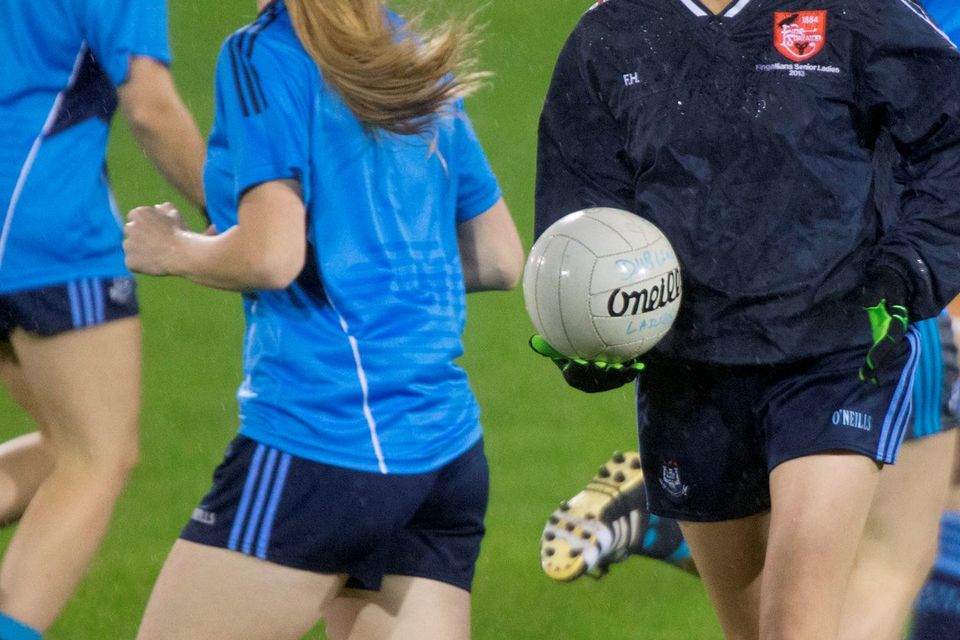 Pictured at The Dublin Ladies GAA Football Squad training at Parnell Park was Fiona Hudson