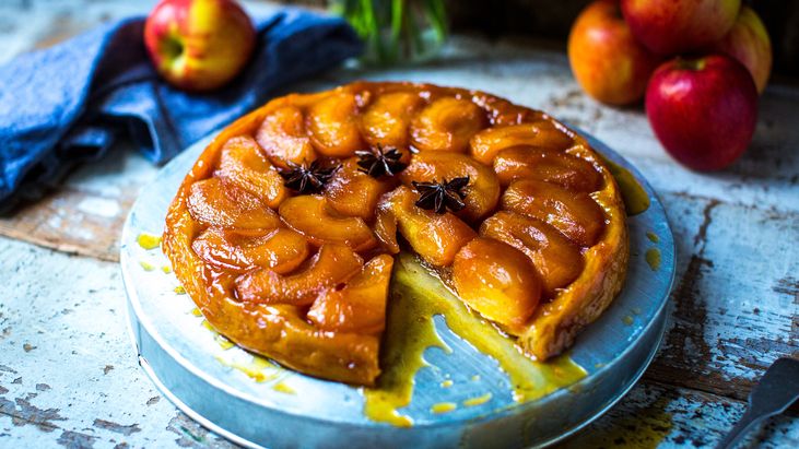 Donal Skehan's apple tarte tatin with star anise | Irish Independent, image size:731x411