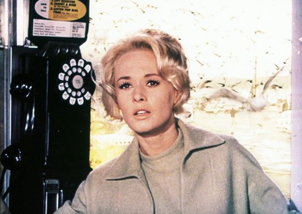 Tippi Hedren had to endure five days of being attacked by real seagulls in The Birds