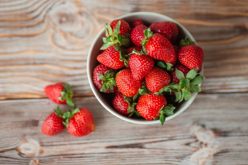 Rachel Allen's strawberry ice cream can be made with fresh or frozen berries. Photo: Getty Images