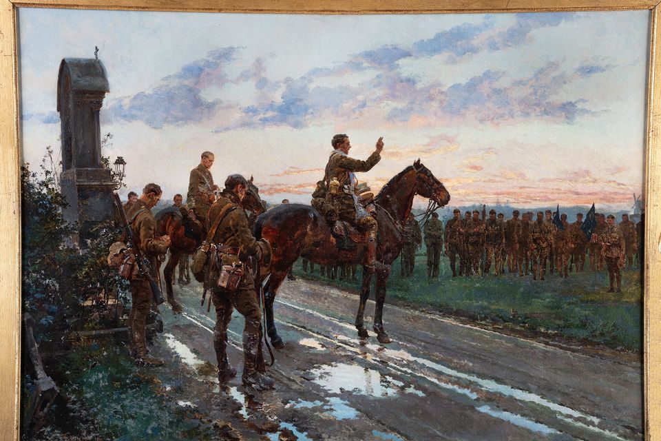 Iconic Great War painting on display in Cork | Irish Independent