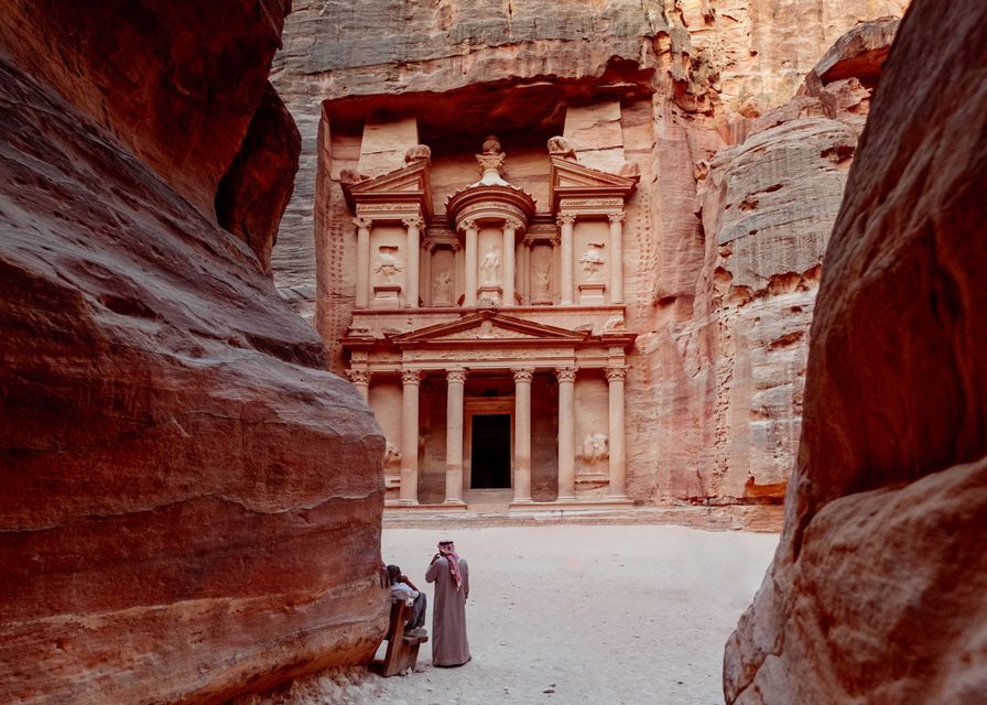 The city of Petra in Jordan is a Unesco World Heritage Site and a Wonder of the World
