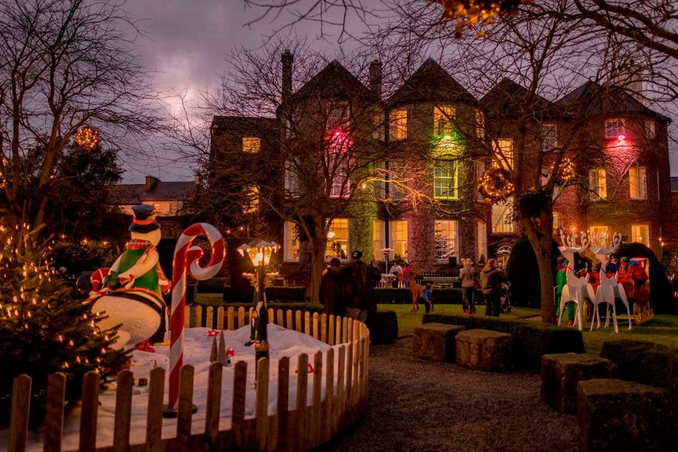 Butler House, Kilkenny, at Christmas