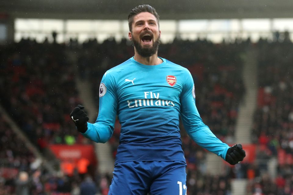 Olivier Giroud has been a back-up player for Arsenal this season
