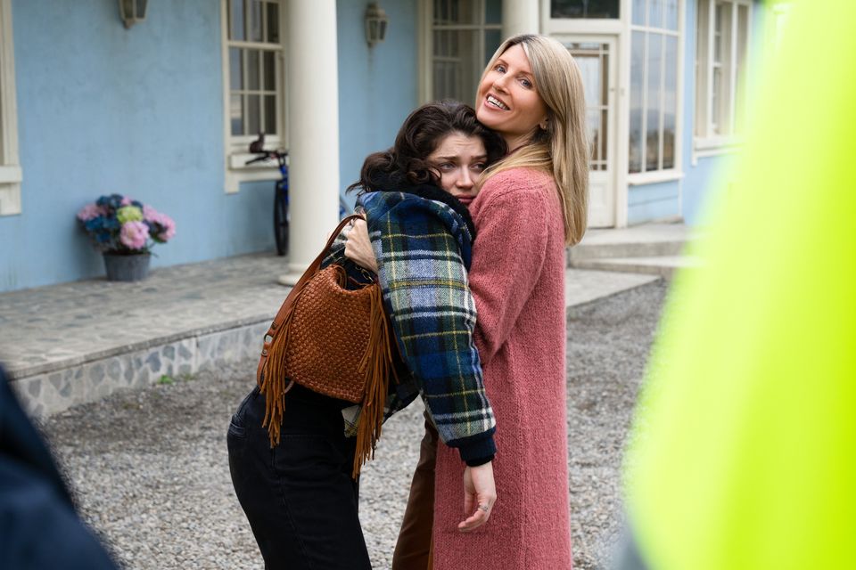 Eve Hewson and Sharon Horgan in Apple TV's Bad Sisters