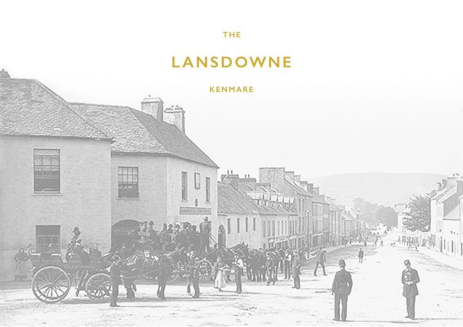 An archival image of The Lansdowne in Kenmare, Co Kerry