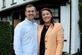 thumbnail: John and Sinead outside their Belfast house on Home of the Year on RTÉ