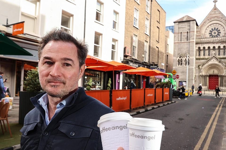 New dynamic: Karl Purdy says his Coffeeangel cafes have noticed a decline in revenues on Mondays and Fridays. Photo: Gerry Mooney