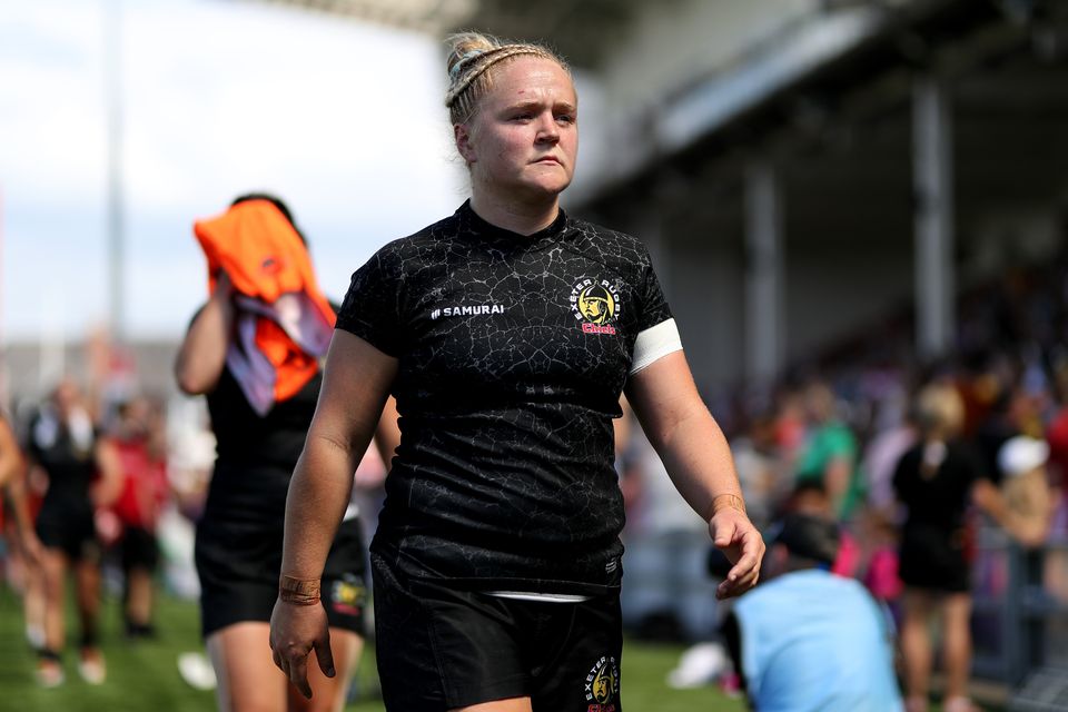 Cliodhna Moloney of Exeter Chiefs. Photo: Ryan Hiscott/Getty Images