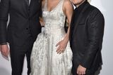 thumbnail: Jennifer Lawrence with her hunger Games co-stars Liam Hemsworth, and Josh Hutcherson