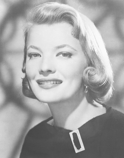 Gena Rowlands in 1957 (Dick Strobel/AP)