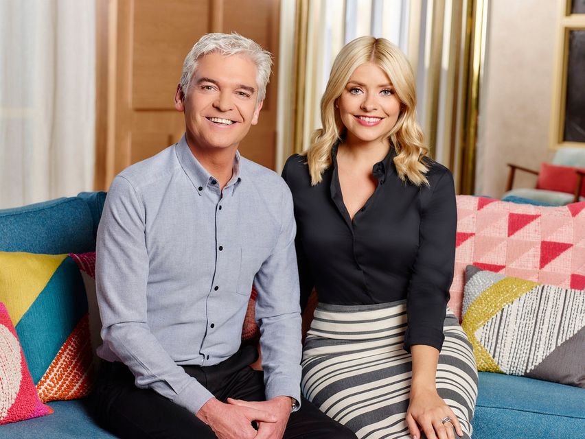 Phillip Schofield and Holly Willoughby. Photo: Joel Anderson/ITV