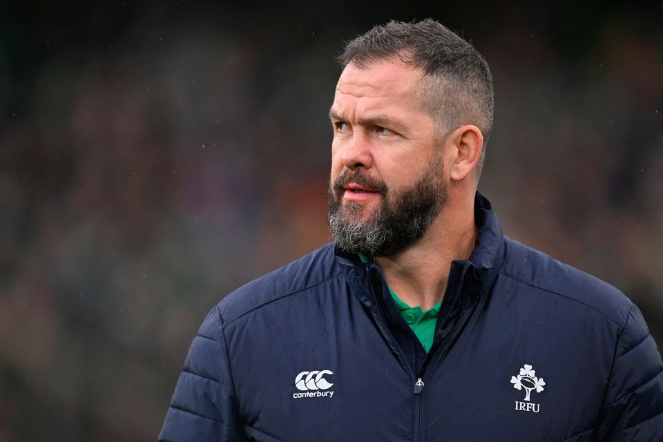 Andy Farrell and his players have a tricky assignment ahead of them in South Africa. Photo: Brendan Moran/Sportsfile