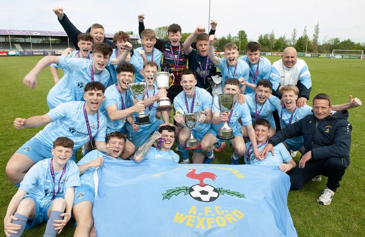North End United complete quadruple with Under-19 Cup final win over Bree