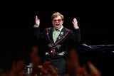 thumbnail: Elton John, pictured at London’s O2 Arena during his Goodbye Yellow Brick Road tour in April, headlines Glastonbury on Sunday. Photo: Simone Joyner/Getty Images