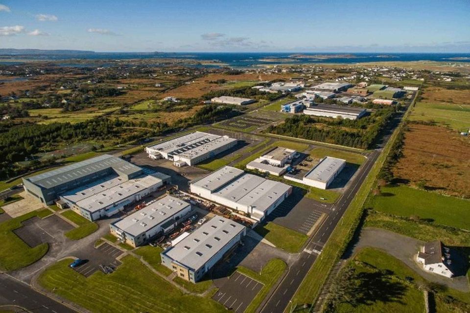 Páirc Ghnó Ghaoth Dobhair ar an Screabán.