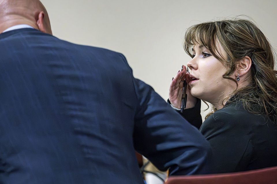 Hannah Gutierrez-Reed is on trial (Jim Weber/Santa Fe New Mexican via AP)